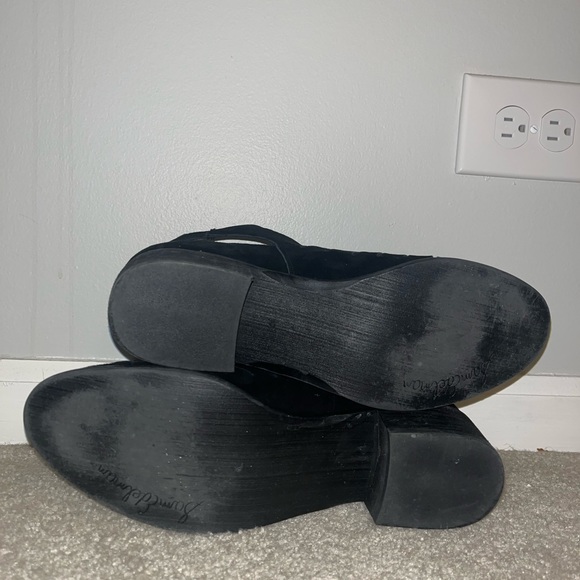 Sam Edelman Pierson Black Suede Strappy Booties, 10 LIKE NEW - Picture 5 of 5